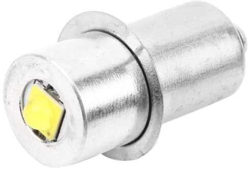 LED-Taschenlampe, P13.5S 3W LED-Glühbirne, Taschenlampe, Notfall-Arbeitslampe, Ersatzbirnen für Scheinwerfer, Taschenlampe, Taschenlampen (Warmweiß 4~12V)