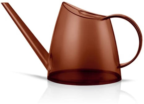 WhaleLife Innen-Gießkanne für Zimmerpflanzen und Bonsai (1,4 l, Braun)