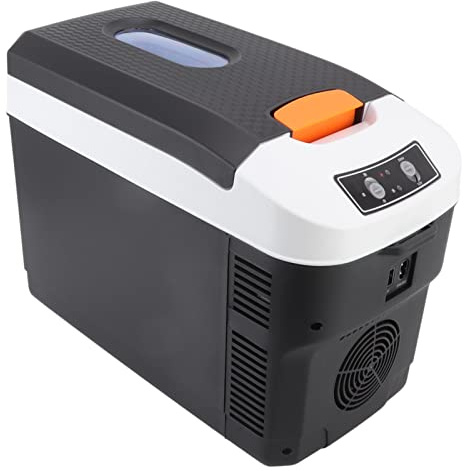 12L Autokühlschrank 12V Kleiner Kühlschrank Insulinkühler Dual Use Warm- und Kaltaufbewahrungsbox mit Heizung Kühlung Leiser Lüfter für Autohaus mit EU-Stecker 220V(Mechanischer Single-Core-Typ)