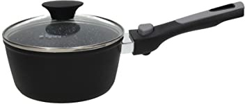Tognana Space Saving Casseruola con coperchio 16 cm con manico amovibile