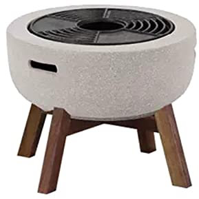PEVSCO Table Barbecue Grille d'intérieur Table de Gril Balcon Cour Domestique Grille à Charbon de Bois d'intérieur Grille Brasier à Charbon Chauffage et Gril À l'intérieur et à l'exterieur