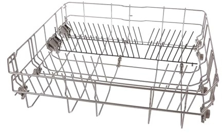 Bosch 20002125 Crockery Basket Lower Rack, 2 Flip Tines, Silver