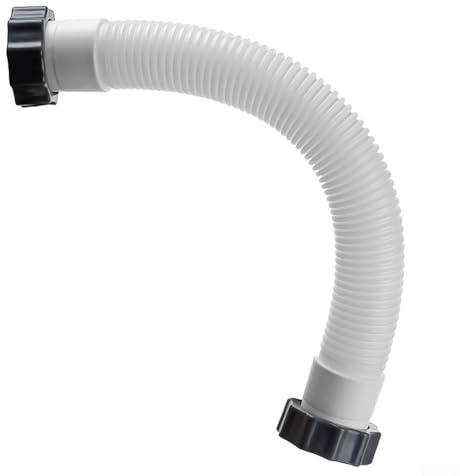 ReachMall Tubo di Ricambio per Pompa a Sabbia per Piscina, Compatibile con Filtro a Sabbia da 40,6 cm, per Pompa filtrante per Intex, salamoia e Filtro a Sabbia (1 Confezione)
