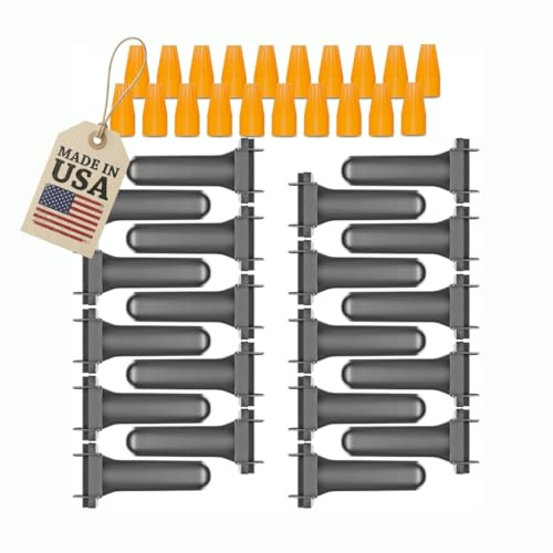 PetsTEK Lot de 20 connecteurs électriques étanches à enterrer directement, connecteurs électriques pour réparation de rupture de fil, compatibles avec les systèmes de clôture pour chien PetSafe