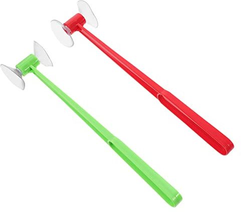 SOPOTUTU Marteau à Ventouse 2pcs en Plastique Jeu Marteau D'éveil | Jeux de Fête, Léger et Portable, pour Cartes ou Surface Plane, Jouet Marteau Sachet Couleur Aléatoire