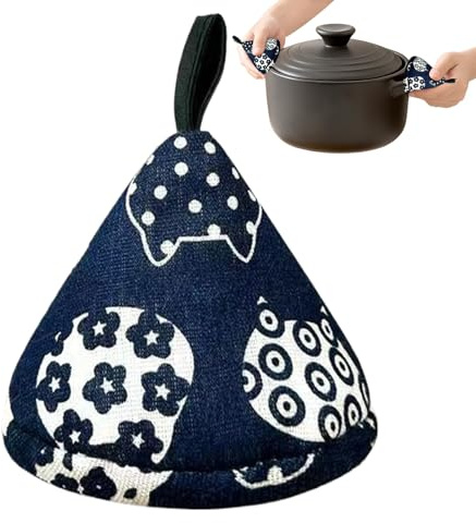 Guantes De Horno Resistentes Al Calor Antideslizantes - Manoplas De Cocina Triangulares Para Horno,Protector Antideslizante Con Diseño De Gato Para Cocinar Ahumador BBQ Camping Apartamento