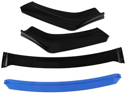 Frontspoiler Spoiler Für E46 E90 E60 E36 E39 F10 F20 Auto Frontschürze Lip Splitter Spoiler(Blue)