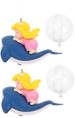 TOYANDONA 2 Stück Schwimmende Aquarium-deko Taucher Mädchen Fischbehälter Zubehör Stilvolle Sichere Dekoration für Aquariumgrößen Geeignet Attraktive Wasserlandschaft Ornamente