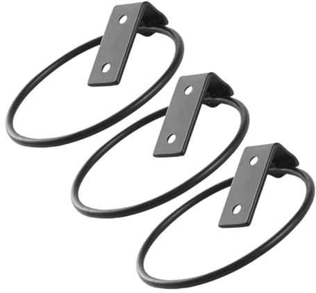 TOBBOMEY 3 Piezas Soporte Macetas Pared Plegable de Hierro Estante para Plantas Interior y Exterior Soporte para Maceteros Pesados Salón y Jardín