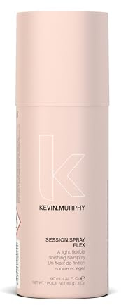 Kevin.Murphy Session.Spray Flex Laque Finition Flexible, 100 ml | Pour Tous Types de Cheveux, Tenue Flexible & Légère, Résistant à l'Humidité, sans Sulfates ni Parabènes