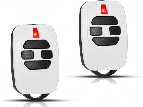 Transmisor de Mando a Distancia de 433,92 MHz para DEA GTI2, GTI4, GT2, GT4, Mio TR2, TR4, TR2N, TR4N, TR4N, Genie 273, Gold 288, 4 Botones, Mando a Distancia para Puerta de Garaje (2 Unidad)