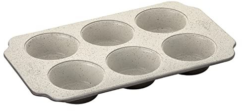 Genius A11175 Cerafit Bakery-Muffinblech, Keramik, 30 cm x 18 cm x 3 cm