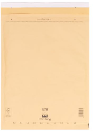 verpacking 50 Luftpolstertaschen Versandtaschen Luftpolsterumschlag Luftpolsterversandtaschen K10 (390 x 480mm) Braun