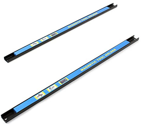 Barre magnetiche portattrezzi 2 pezzi supporto magnetico utensili attrezzi officina