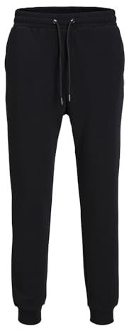JACK & JONES Homme Jjigordon Jjshark Sweat Viy Noos Pantalon De Sport, Noir, L EU