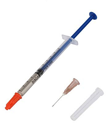 Pasta Conduttiva d'Argento - Vernice e Colla Ad Asciugatura Rapida per Riparazione P-C-B della Tastiera (0.4ML)