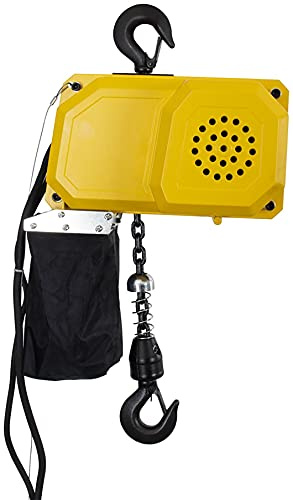 300kg 240 Volt Electric Lifting Chain Hoist with Chain Bag (3mtr)