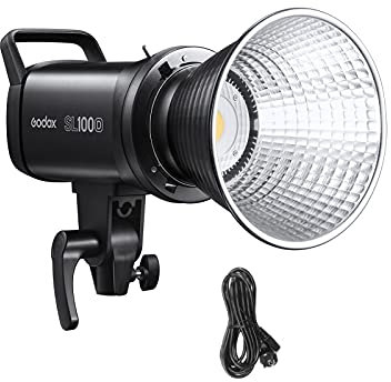 GODOX SL100D LED Video Light 100W 5600K 8 Efectos de Iluminación FX Integrados CRI96+ TLCI97+ Soporte Bowens APP/2.4G Wireless/Control Integrado