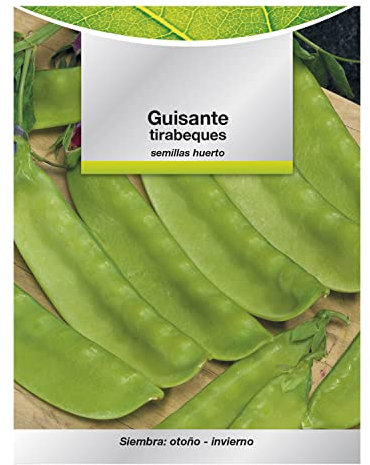 SATURNIA Semillas Huerto Guisantes Tirabeques