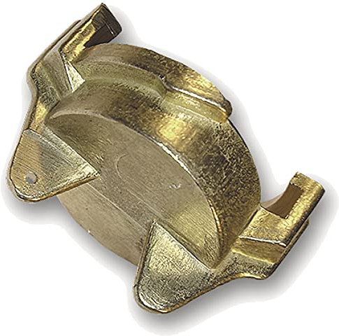 Solid Brass Hose Claw Fittings Blanks Off Claw Hose Fittings,Used by professionall Gardeners,Landscapers and Nursery Workers (end Cap)