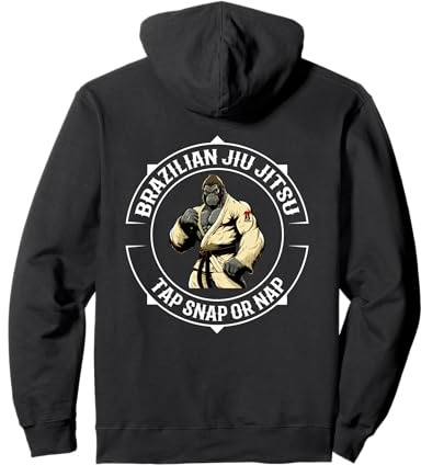 Gorilla Brazilian Jiu Jitsu and Grappling Pullover Hoodie