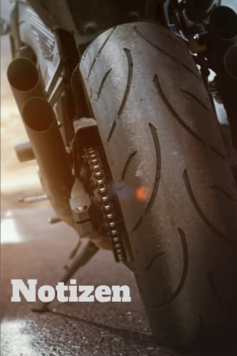 Taschenbuch Motorrad: Ein super Notizbuch für alles rund ums Bike