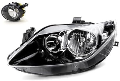 Johns, Scheinwerfer Halogen passend für Seat Ibiza 6J 03/2008-02/2012 H7 H7 Li. + Nebel