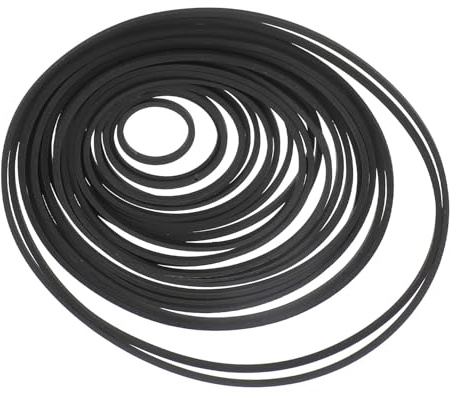 jojofuny Recorder Rubber Belt for Dvd Drive Replacement Belt Repair Maintenance Elasticity Toughness