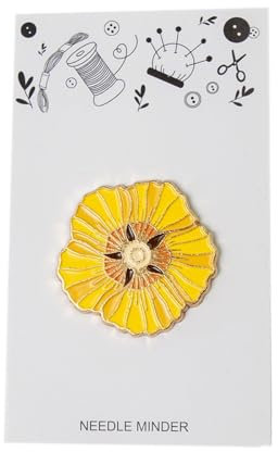 PLCPDM Needle Minders Nähnadel- und Nadelhalter in Blatt-Blumenform, Nadelhalter für Kindermädchen, Nadelhalter für Handarbeiten