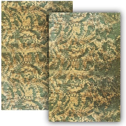 Gesar Fogli 100 x 70 cm Carta Roccia per Presepe - Altissima Qualità di Carta Presepe Roccia o Terra - Modellabile - Sfondo Presepi Montagna Roccia - Prodotto in Italia (Confezione da 8)