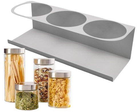 Magnetischer Flaschenhalter, Getränkeflaschenhalter Magnetisch, 3-Slot Cup Lager Rack Küchenflasche Organizer, Kühlschrankseiten -Mount -Getränke -Lagerregal für Arbeitsplatz, Küche, Zuhause, Speiseka