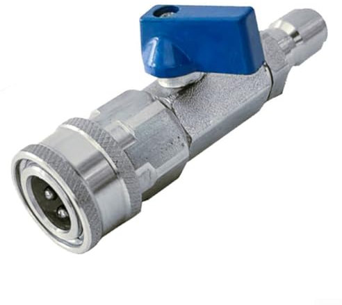 GLOBALHUT Pressure Washer Ball Valve, Stainless Steel Pressure Washer Ball Valve 3/8 Inch High Pressure Washer Ball Valve Kit For Various Pressure Washing Tasks(3/8)