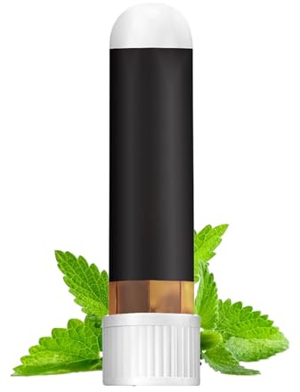 Nasal Stick, Natural Aromatherapy Inhaler 1.8ml, 4.72 Inches Gentle Oil Scented Breathing Aid for Nose Cleaning, Vitality Boost, Congestion Reliefs, Relaxation Body Care