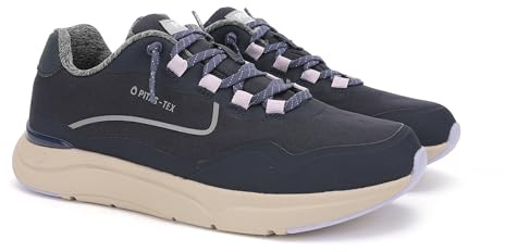 PITAS | LENK Woman | Zapatillas de Mujer Casual | Náuticos para el Invierno | Mocasines | Zapatilla de Vestir | Zapatos sin Cordones | Deportivas Casual | Calzado Walkinpitas | Marino 39