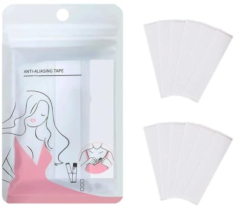 GNALIA Body Tape 108 Pièces, Ruban Adhésif Double Face Pour Corps, Transparent, Soutien-Gorge Secret Pour Vêtements, 8.5Cm X 1.2Cm