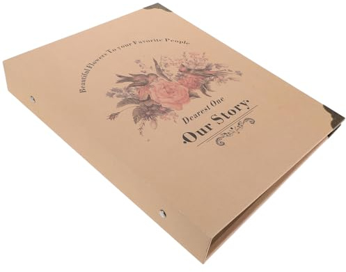 Baluue Münzalbum und Briefmarkenalbum mit Schutzhülle 150 Münzen und 300 Briefmarken 30x24x4cm Lichtbeständige Transparente Loseblattseiten für Sammler von Banknoten und Münzen Flexibler