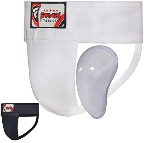 Farabi Sports Tiefschutz Herren Kampfsport Tiefschutz MMA Muay Thai Suspensorium Herren