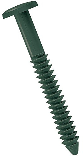MidAmerica Forest Green 3 Shutter Lok Peg Fasteners 60 Pack Spikes Longer and Stronger