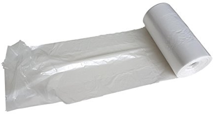 (Pack de 500 Articles) (1 Rouleaux) HDPE Bags Polyéthylène Haute densité 22 x 4 x 38 cm, Comptoir sachets en Sacs Plastiques en Rouleau, Nourriture Emballage Emballage Wrap Boucher Bakery