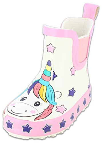 Beck Pojkar flickor Little Unicorn gummistövlar, flerfärgad, 26 EU