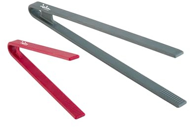 JATA HOGAR HACC4522 - Pinzas Cocina Silicona. SET de 2 pinzas de 29 y 17 cm. Resistentes al calor. APTAS para lavavajillas. Fácil limpieza. Mango ergonómico. Antideslizante. Uso alimentario