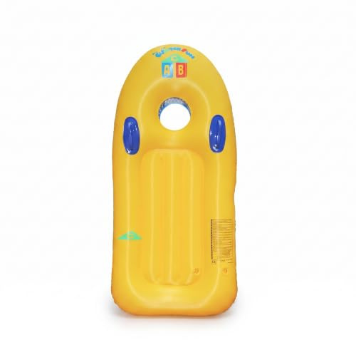 Bodyboard Aufblasbar Kinder Schwimmbrett Pool Float Mit Griffen Surfbrett Bodyboard Luftmatratze Für Kinder Strandsurfen Schwimmen Sommer Wasserspaß