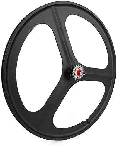 700C Fahrrad-Laufradsatz, Fahrradräder, Hinterrad, Vorderrad, Fahrrad-Laufradsatz, Fester Fahrrad-Laufradsatz, Magnesium-Titan-Legierung, Hinterrad schwarz