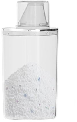 Distributeur de perles rehausseurs de parfum, conteneur de dosettes à lessive - Conteneur de poudre à laver en forme de U,Porte-détergent à lessive, organisation de la buanderie, Transparent pour la l