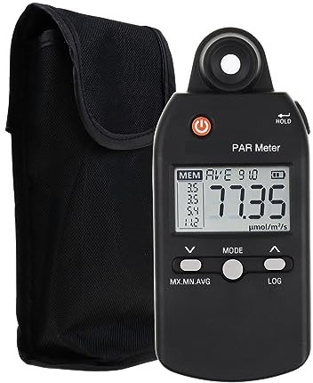 Light Meter, Digital Illuminance Light Meter, PAR Meter Lux Meter PPFD Full-Spectrum Tester Photosynthetically Active Radiation For Indoor And Outdoor Plants , Light Meter for Plants, Car Headlights,