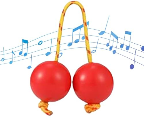 Bola rítmica de Aslatuas, Shaker African Kashaka, Shaker de huevos de música, diseño auténtico africano de peso ligero y portátil fácil de usar Calidad de sonido atractiva para fiestas Concierto de in