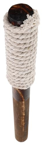 HIAKDOFT Torcia da Esterno in Legno Portatile, Lampada a Petrolio Decorativa per Giardino e Patio, Torcia di Fuoco per Paesaggio e Recinzione, Illuminazione per Feste e Ambienti All’aperto