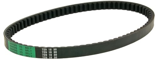 2EXTREME Keilriemen BANDO V/S 729-18-30 4T GY6 kompatibel mit REX RS 900 | Maße 729-18-30, für 4-Takt 50ccm GY6 139QMB/QMA mit 12 Zoll; kompatibel mit Sym Fiddle 2 50 4T, Orbit 1 50 4T, Symply 50 4T
