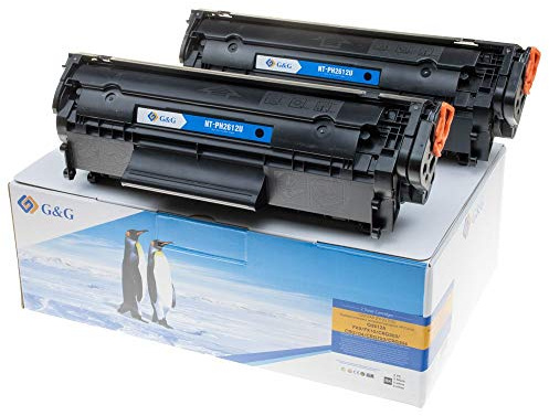 G&G Toner kompatibel zu HP 12AD / FX-10 / 703 für HP Laserjet 1010,1012,1015,1020, Canon FAX, Telekom Fax
