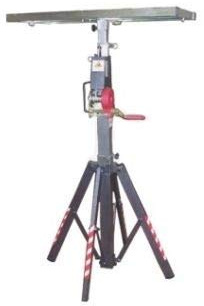 Elevador telescópico para equipos de aire acondicionado 3.65 metros.